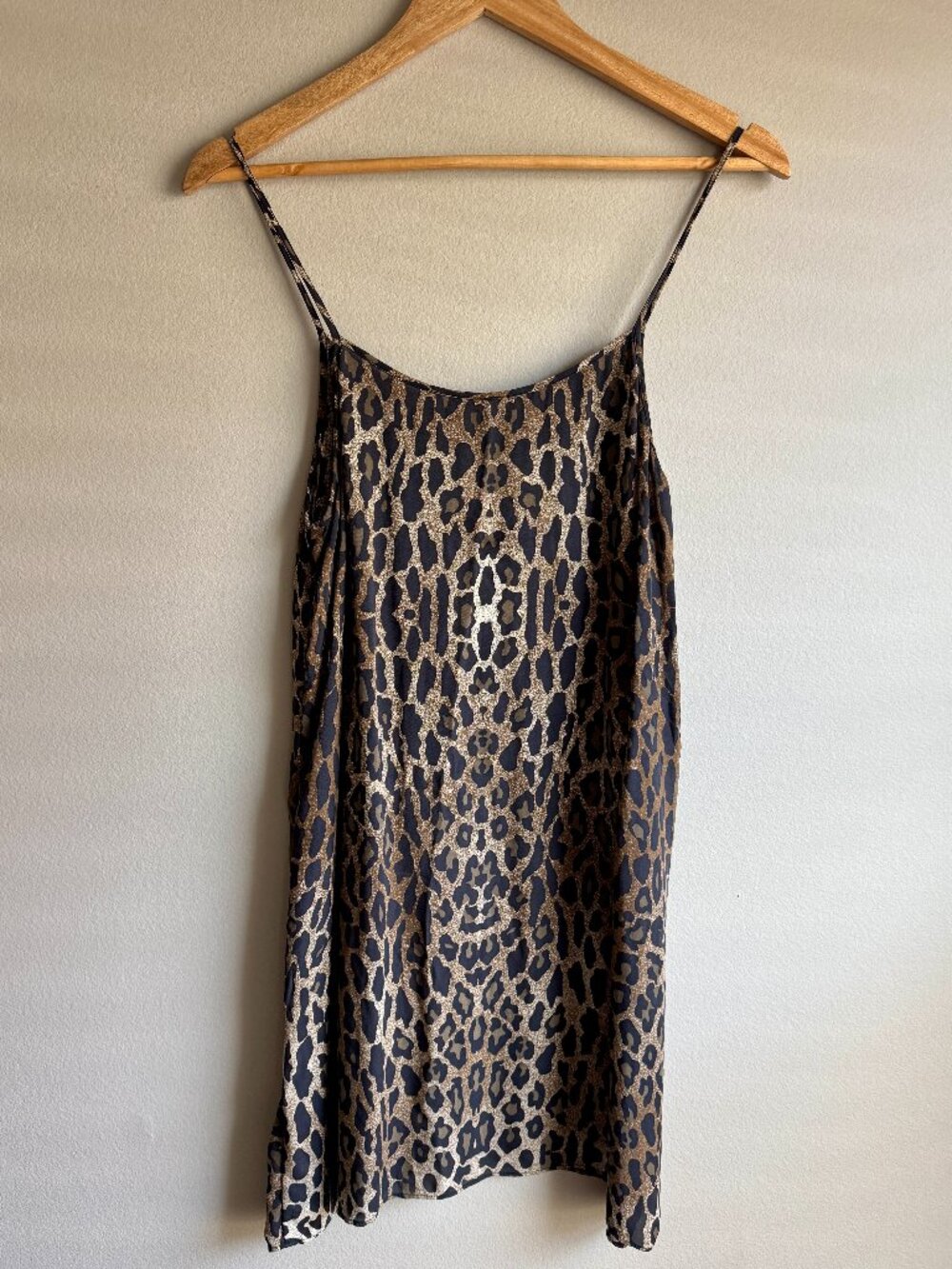 Silk Leopard Dress